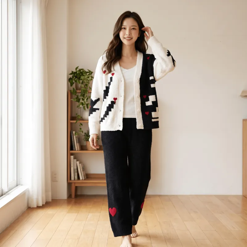 Pyjamas en polaire pour femme