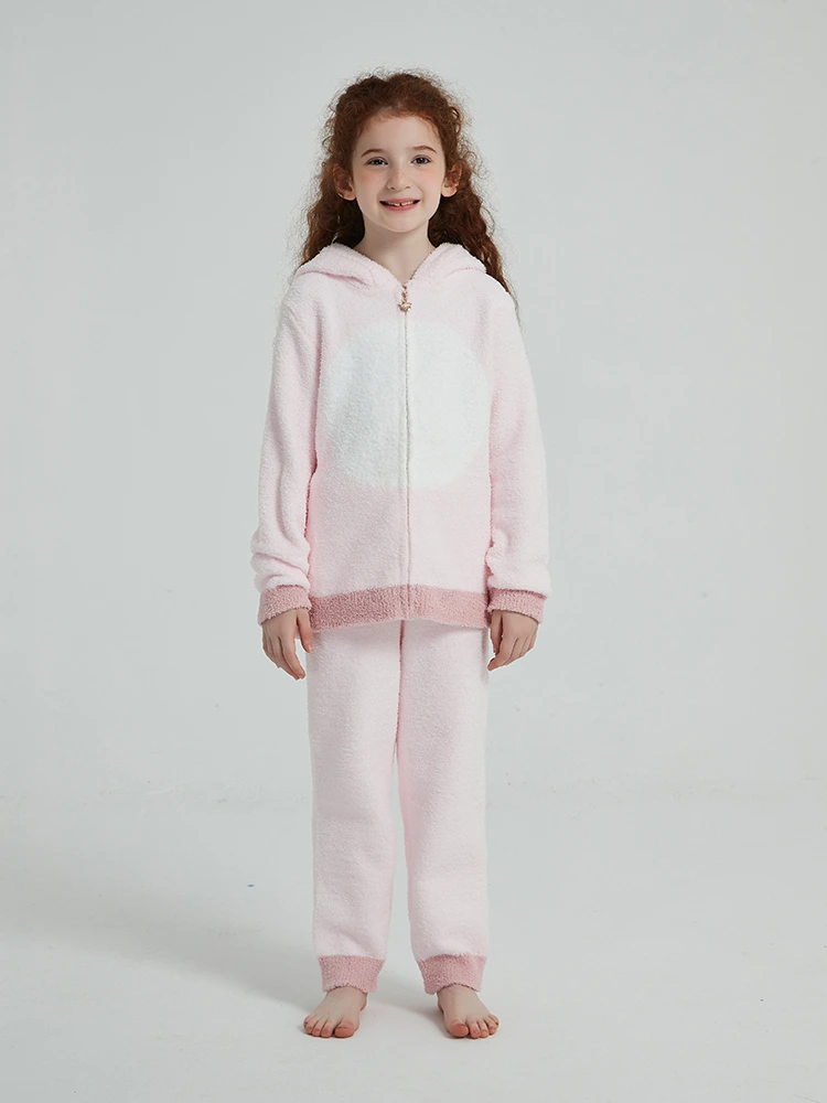 Pyjamas en molleton d'automne et d'hiver pour filles